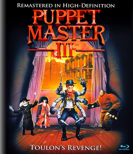 Puppet Master 3 Tres 1991 Walter Gotell Pelicula Blu-ray