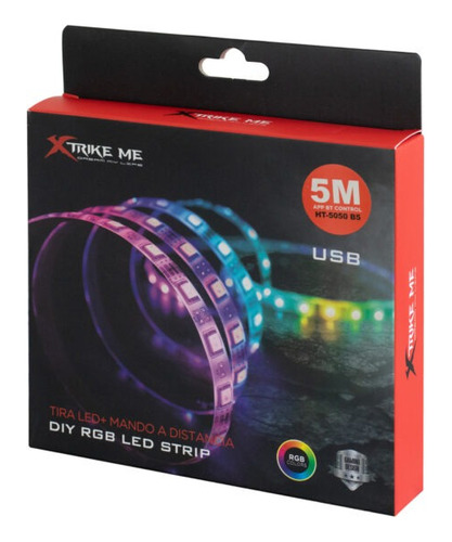 Rollo Led Rgb 5050 5mts Smart C/control Usb