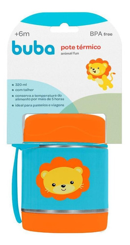 Pote Térmico Alimentação Papinha Bebê Buba Conserva 5 Horas