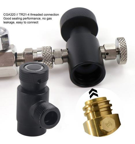 Adaptador De Recarga De Cilindro De Co2 Da Inte Soda Valve