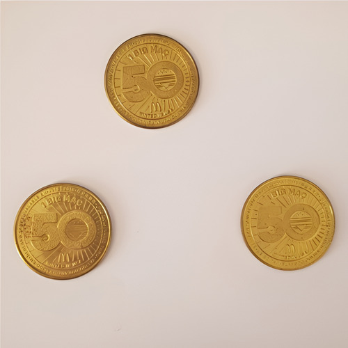 Kit 3 Moedas Comemorativas 50 Anos Big Mac (Usado)