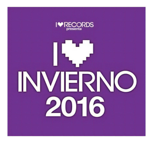 I Love Invierno 2016 Varios Interpretes Cd Nuevo