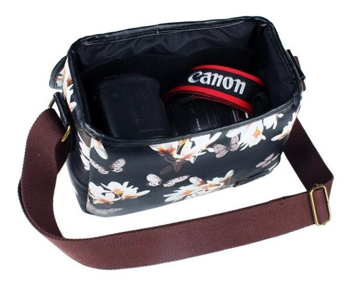 Imagen 4 de 4 de Bolso Para Cámara Fotográfica, Elegante Diseño