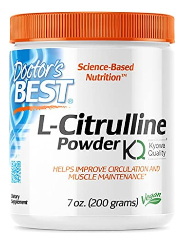 Doctor's Best L-citrulline, Non-gmo, Vegan, Gluten Free, Soy