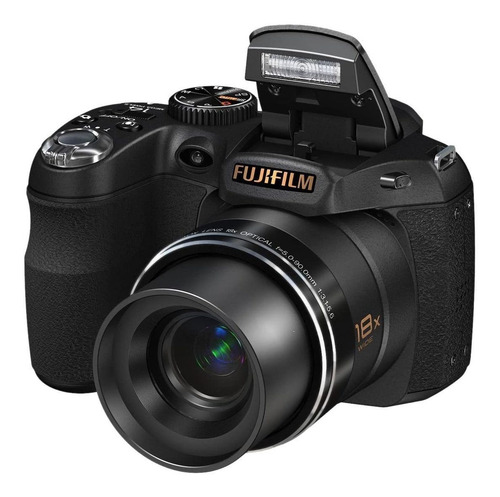 Fujifilm FinePix S2800HD compacta avanzada color negro