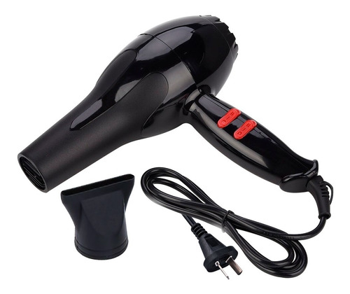 Secador De Pelo Cabello 2 Velocidades Nova 1800w 220v