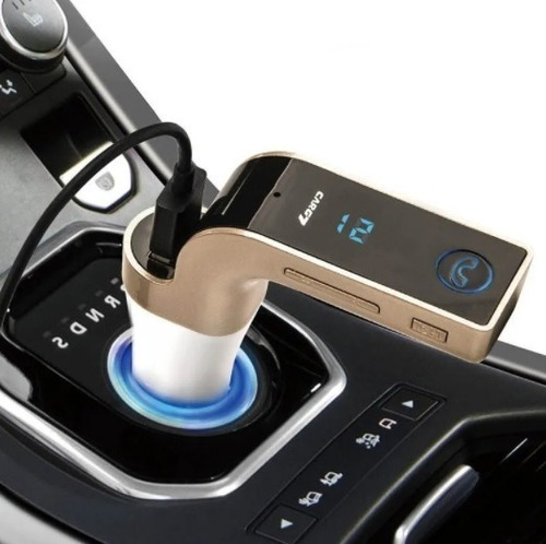 Modulador Carro Cars7 Usb Aux Bluetooth Transmisor Fm Sd Mp3
