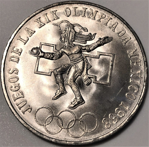 Mex22026 México 25 Pesos Olímpico 1968 Bu Ayff