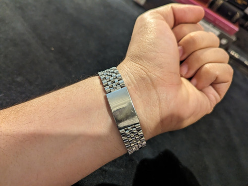 Reloj Philip Persio Todo En Acero Inoxidable Quarzo Japonés (Usado)