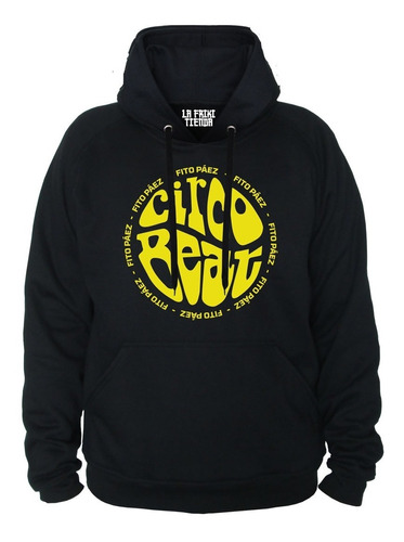 Buzo Buso Hoodie Rock Fito Páez Circo Beat