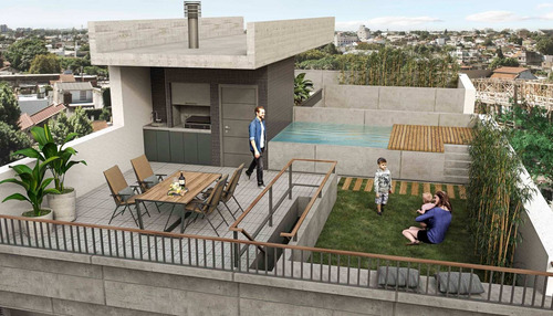 Imagen 12 de 13 de Venta Depto 3 Ambientes Balcón Terraza Cochera