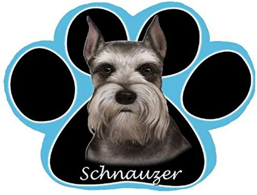 Schnauzer Dog Paw Antideslizante Mousepad