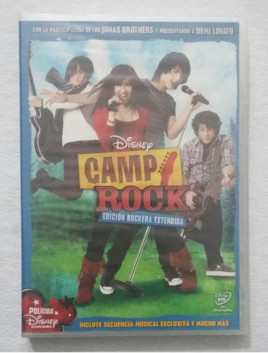 Dvd Camp Rock Demi Lovato Los Jonas Brothers - Disney