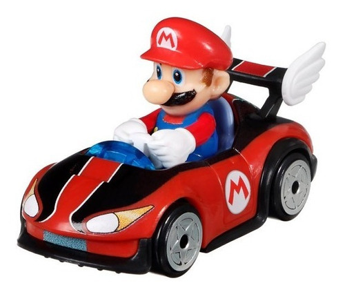 Mario 2021 Hot Wheels Mario Kart Edición Limitada Color Rojo