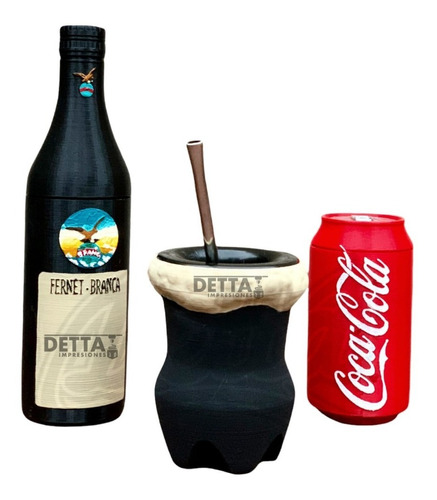 Set Matero Fernet Y Coca 3d