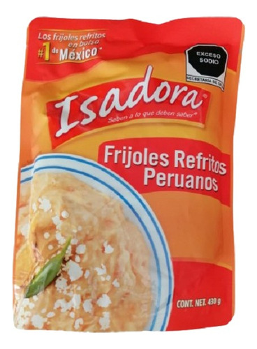 Caja Frijol Peruano Isadora De 430 Grs Con 24 Piezas