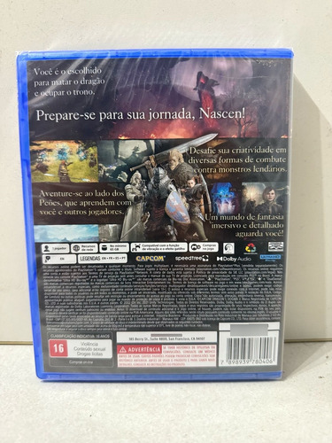 Dragons Dogma 2 Ps5 Legendado Português Midia Fisica + Nfe