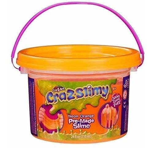 Cra-z-slimy Neon Pink Slimy Goop, Gran Tubo De 24 Oz.