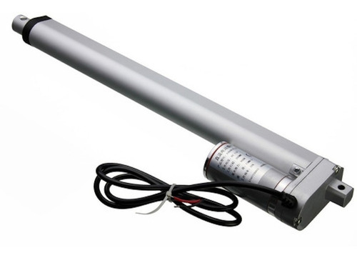 Atuador Linear 12v 10mm/s 1200n De Torque Curso 200mm C/nf