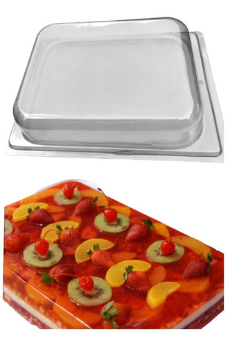 Molde Para Gelatina / Rectangular Liso