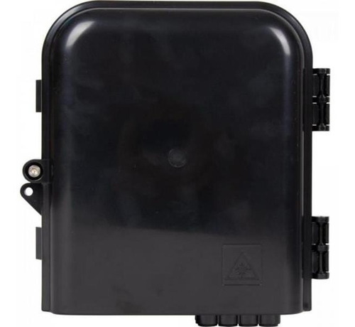 Caixa De Atendimento Cto 1x8 Fibra Optica 2 Flex Cor Preta