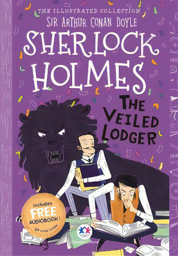 The illustrated collection - Sherlock Holmes: The veiled lodger, de Doyle, Conan. Editora Ciranda Cultural, capa mole, edição 1 em português, 2023