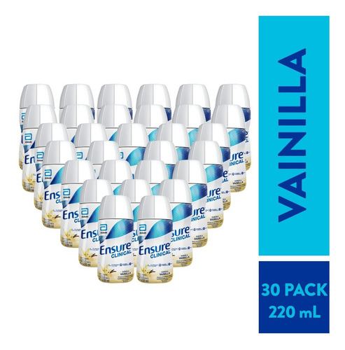 Ensure Clinical Vainilla 220ml Pack X30