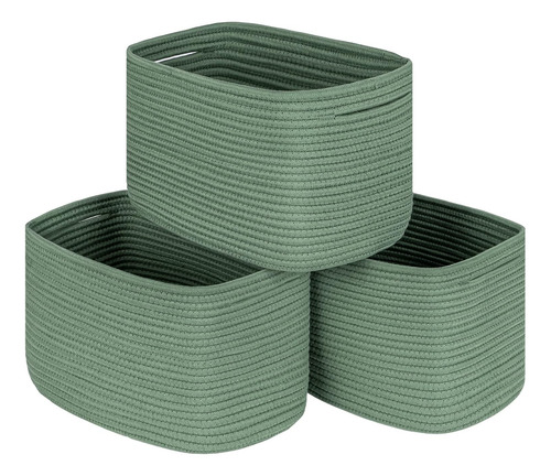 Pack De 3 Estantes Verdes Organizadores De Almacenamiento T