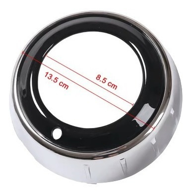 Moldura Friso Farol Do Milha Outlander 2010 2011 2013 Carona