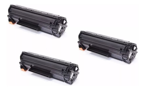 Imagem 10 de 10 de Kit 3x Toner 285a Compatível Ce285a 285 85a P-1109w 1102w