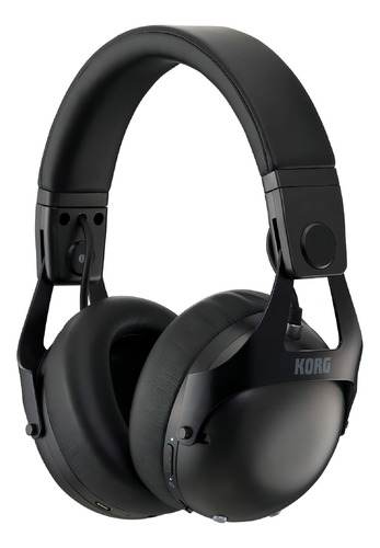 Fones de ouvido com cancelamento de ruído Bluetooth Korg NC-q1, cor preta