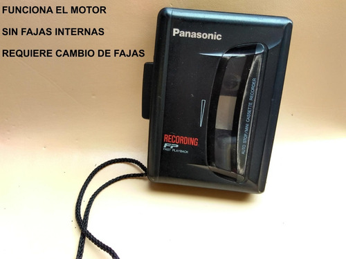 Electromania: Grabadora Periodista Panasonic Fp