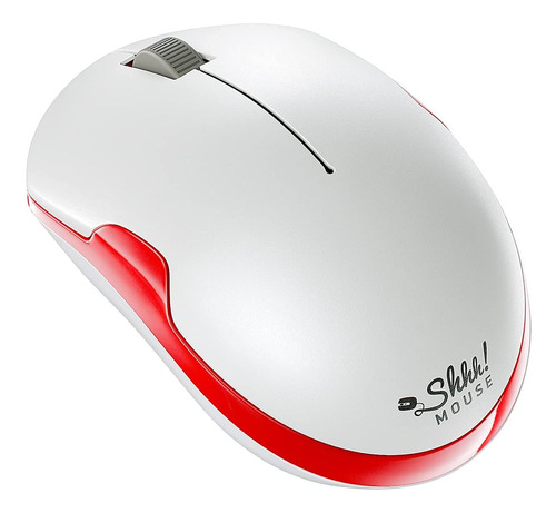 Shhhmouse Mouse Óptico Móvil Inalámbrico, Silencioso, Silenc