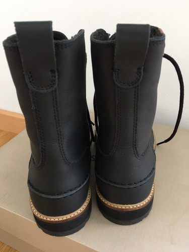 Botas- Borcegos Lacoste. Cuero. Mujer. Talle 35. Impecables!