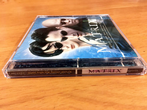 The Matrix Soundtrack Cd Banda Sonora Original Caja Acrilica