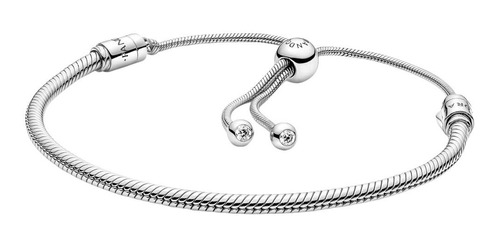 Pulsera Pandora Deslizante Cadena Serpiente Kit Regalo Ella