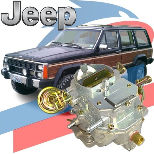 Carburador Completo Para Jeep Wagoneer Limited Xj 1984-1990