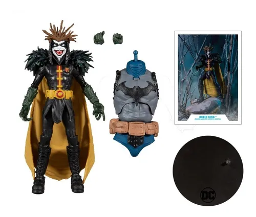 Dc Multiverse Death Metal Robin King Figura Mcfarlane Nueva