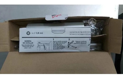 Imagen 5 de 6 de Cierrapuertas Hidraulico Dorma Ma-200/2 Plata P/0.85m