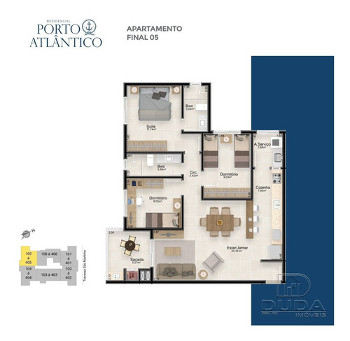 Imagem 10 de 12 de Apartamento - Mar Grosso - Ref: 34289 - V-34286