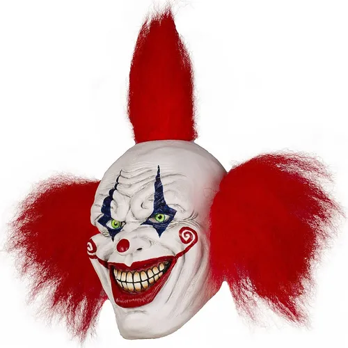 Máscara Palhaço De Terror Assassino Festas Látex Cosplay Frete grátis