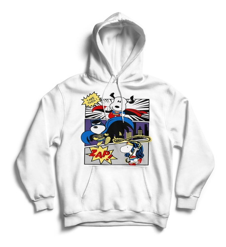 Sudadera Snoopy Batman Superman