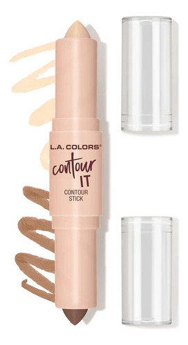 Contorno En Barra Contour It Stick La Colors Tono Del Maquillaje Fair/light