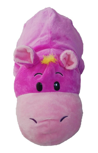 Peluche Reversible Jirafa Hipopotamo 38cm Flip Zoo