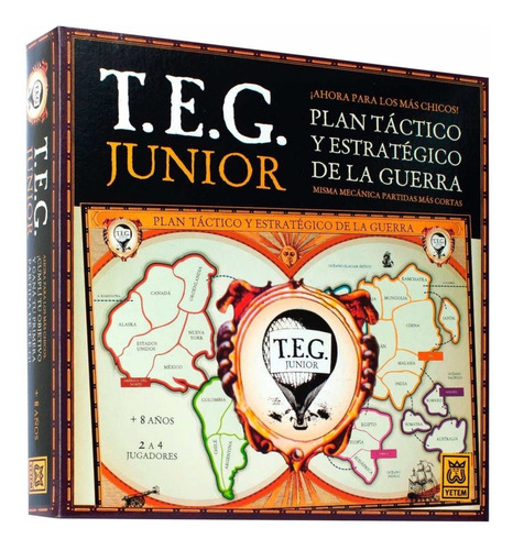 Teg Junior Juego Estrategico De Guerra Yetem Mundo Manias