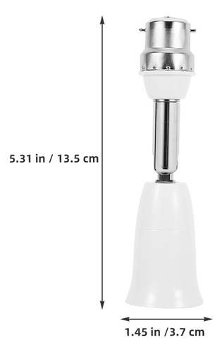 Adaptador De Suporte De Lâmpada De 2 Peças Ajustável Para Lâ