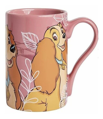 Taza Mug The Lady La Dama Y El Vagabundo Sketch Disney Store