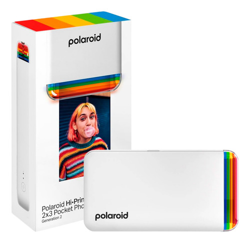 Impressora Polaroid Hi-print 2x3 Fotos Via Celular Bluetooth
