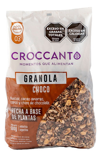 Granola Choco 500g Croccanto