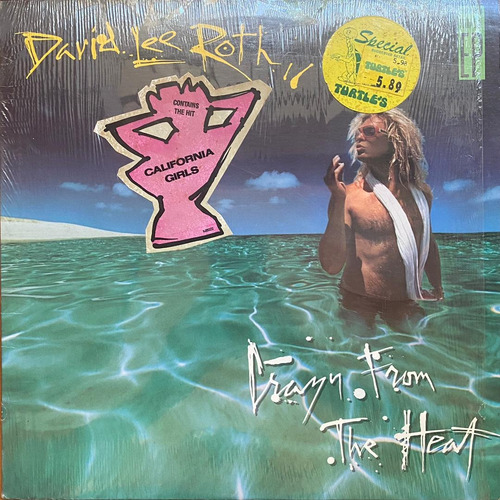 Disco Lp - David Lee Roth / Crazy From The Heat. Album 